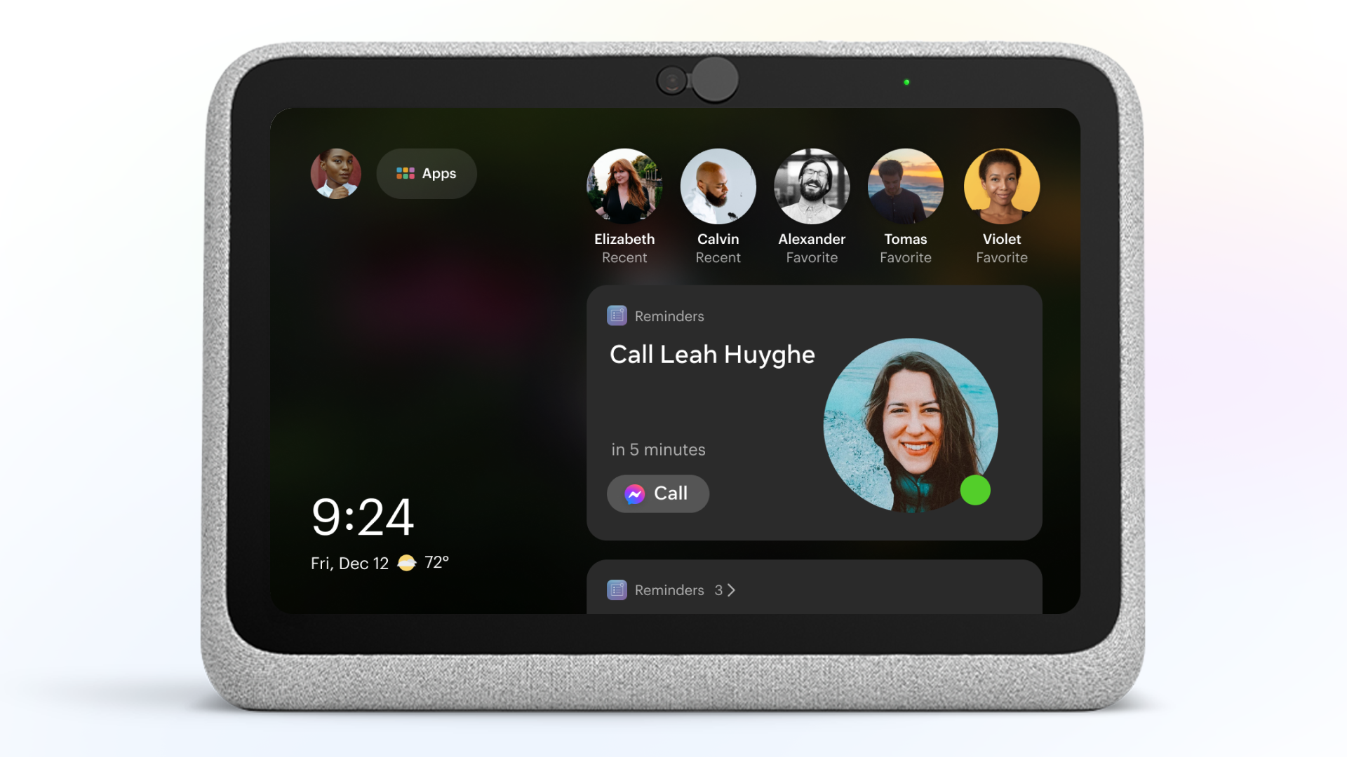 Portal Reminders — screen 2